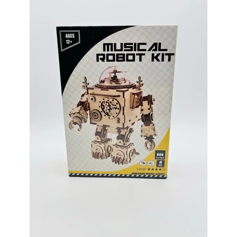 New Think Gizmos (TG!) Musical Robot Kit Version 2 New Factory Sealed